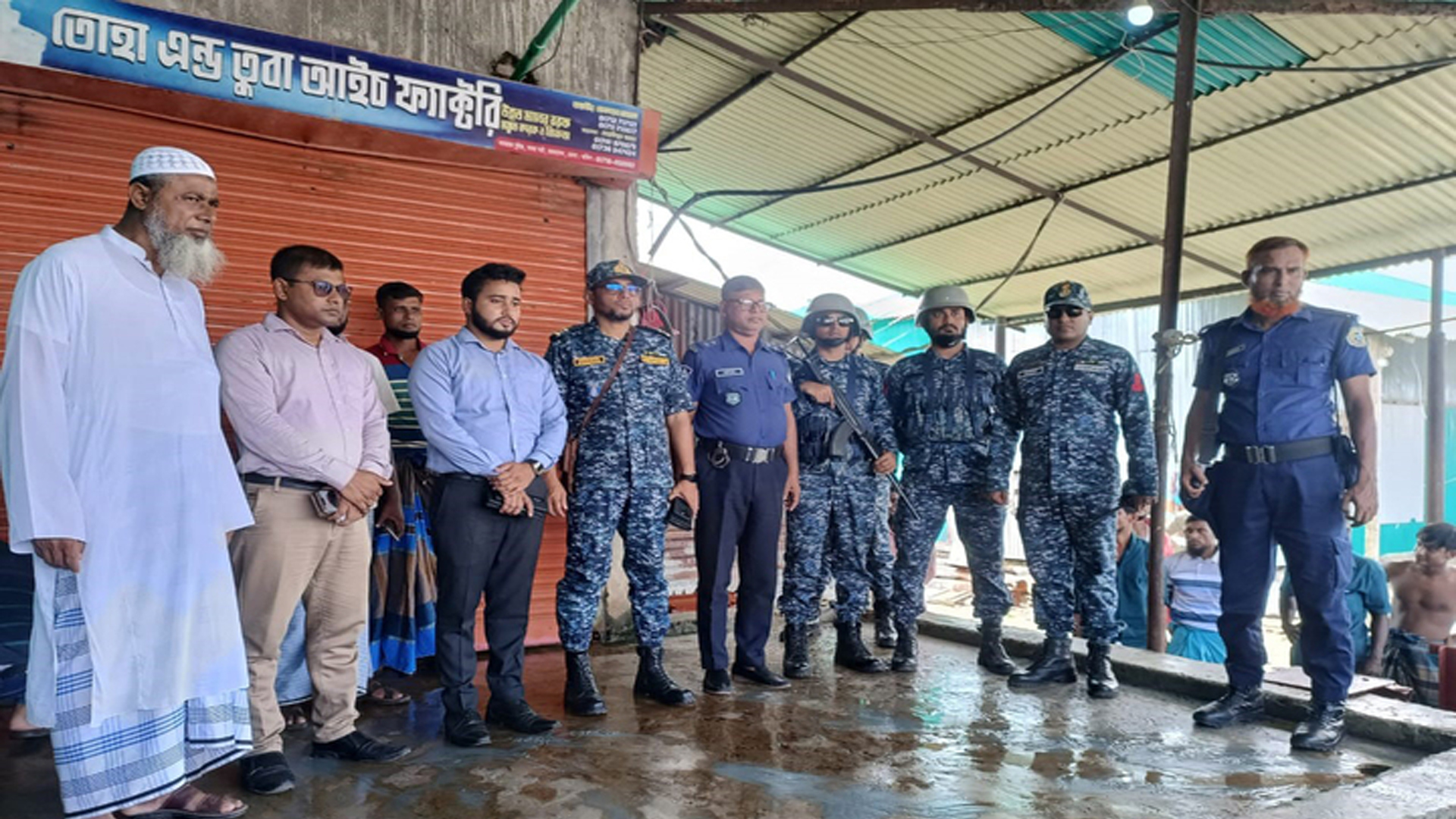 মা ইলিশ রক্ষা অভিযান: ভোলায় ২৬টি বরফকল সিলগালা