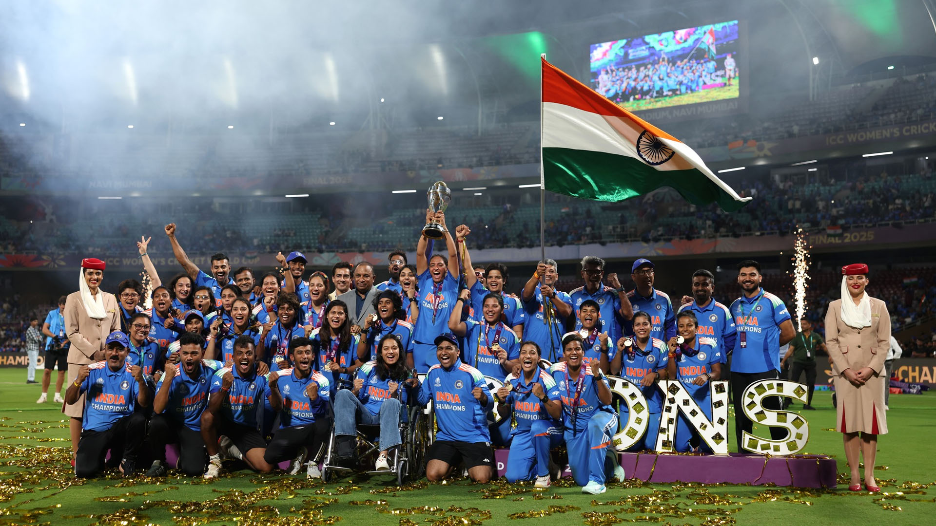 বিশ্বকাপ জিতে বড় অঙ্কের অর্থ পুরস্কার পাচ্ছে ভারত নারী দল