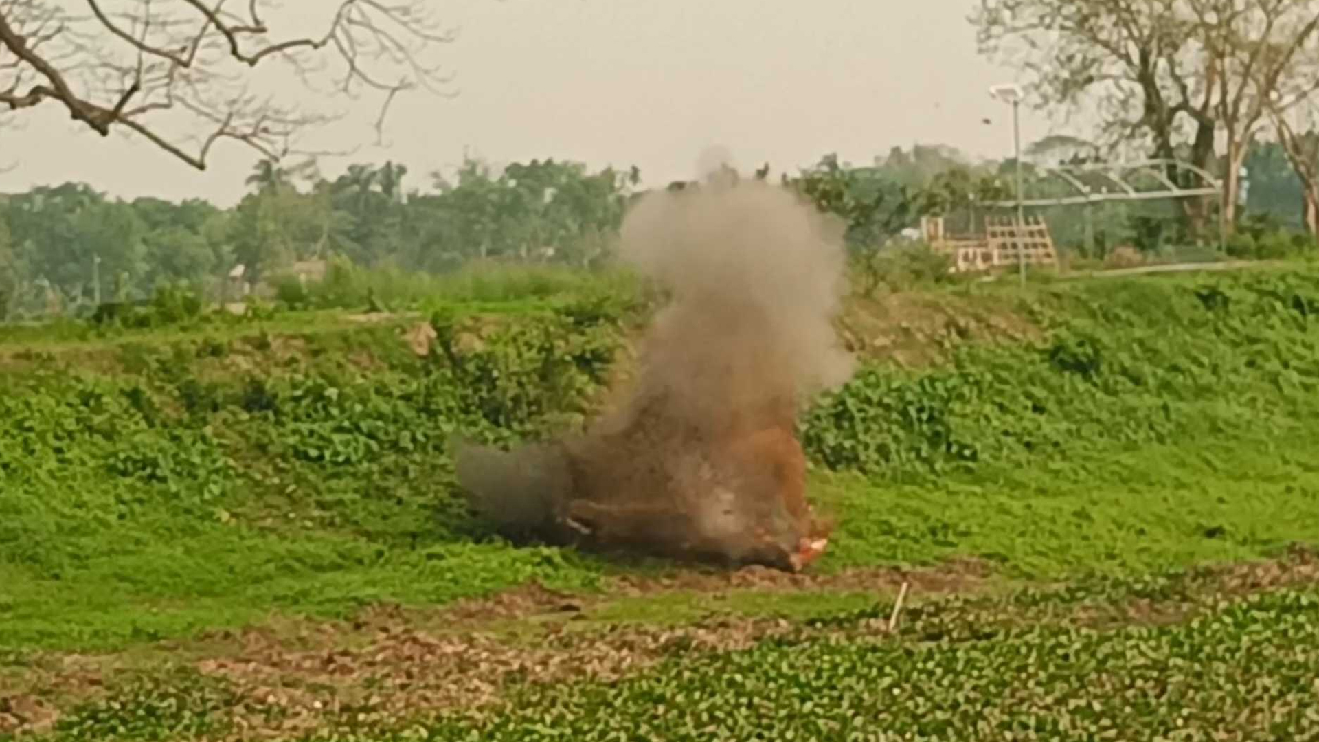 ব্রাহ্মণবাড়িয়ায় পাওয়া মর্টারশেলটি করা হলো নিস্ক্রিয়