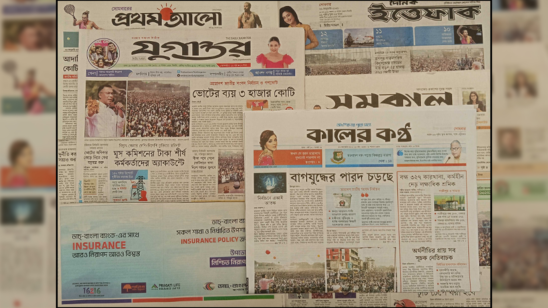 ‘ভোটের ব্যয় ৩ হাজার কোটি’, ‘বাগযুদ্ধের পারদ চড়ছে’