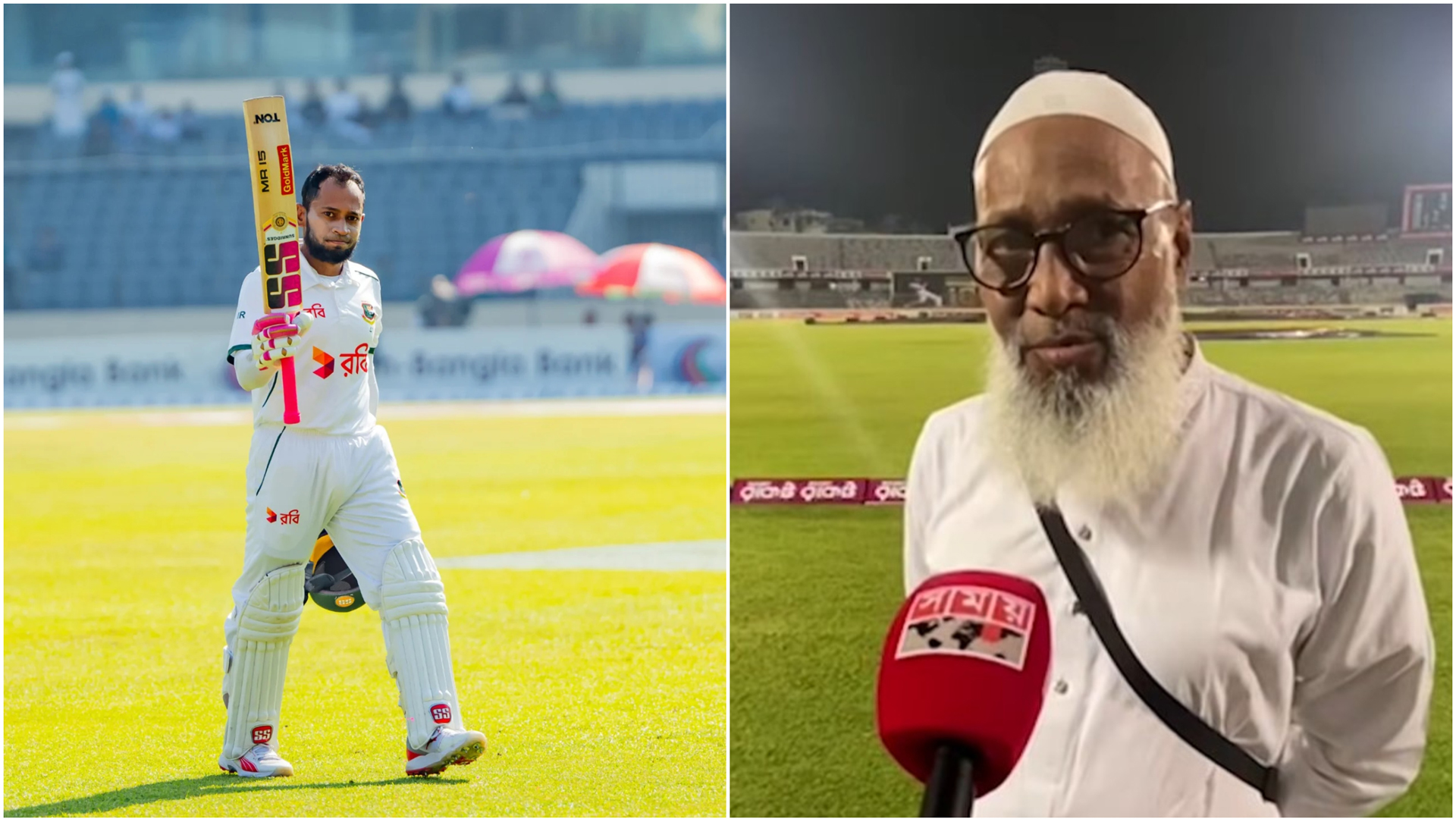 ছেলের রেকর্ডের ম্যাচে শচীনের কথা মনে পড়েছে মুশফিকের বাবার