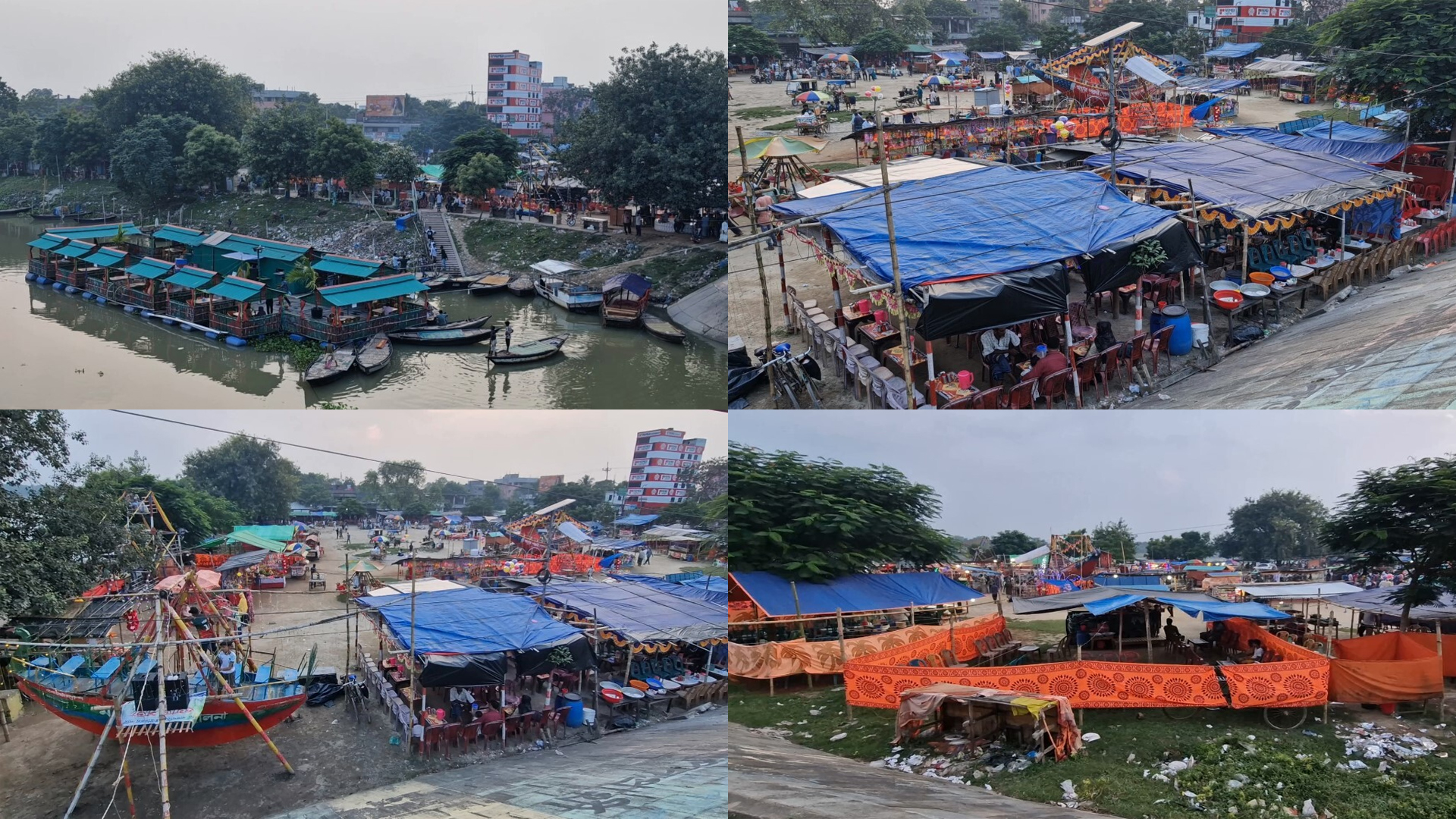 সময় টিভিতে প্রতিবেদনে পর সরকারি পার্ক থেকে দোকানপাট অপসারণের উদ্যোগ