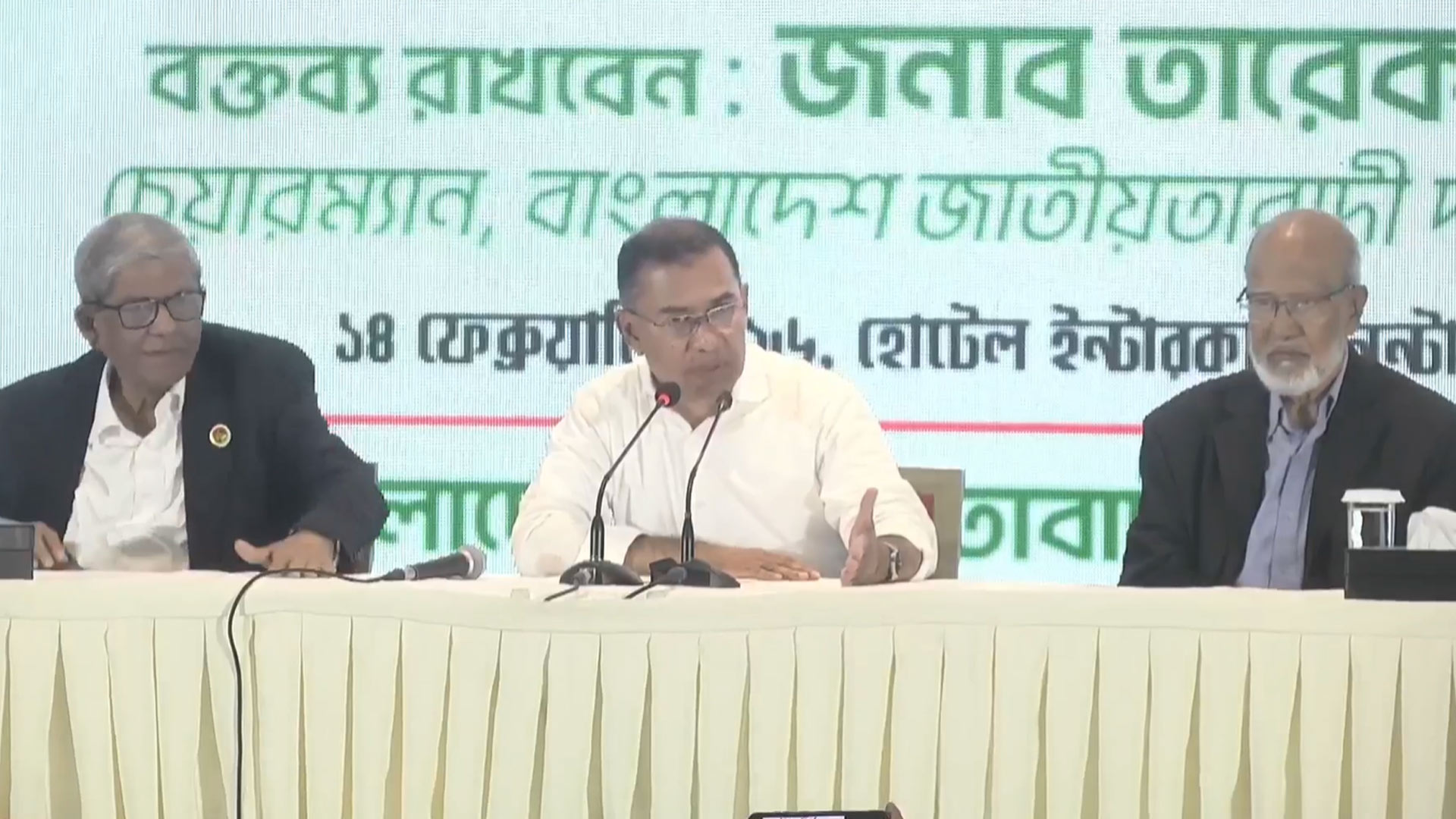 বিদেশি সাংবাদিকদের প্রশ্নে যা বললেন তারেক রহমান