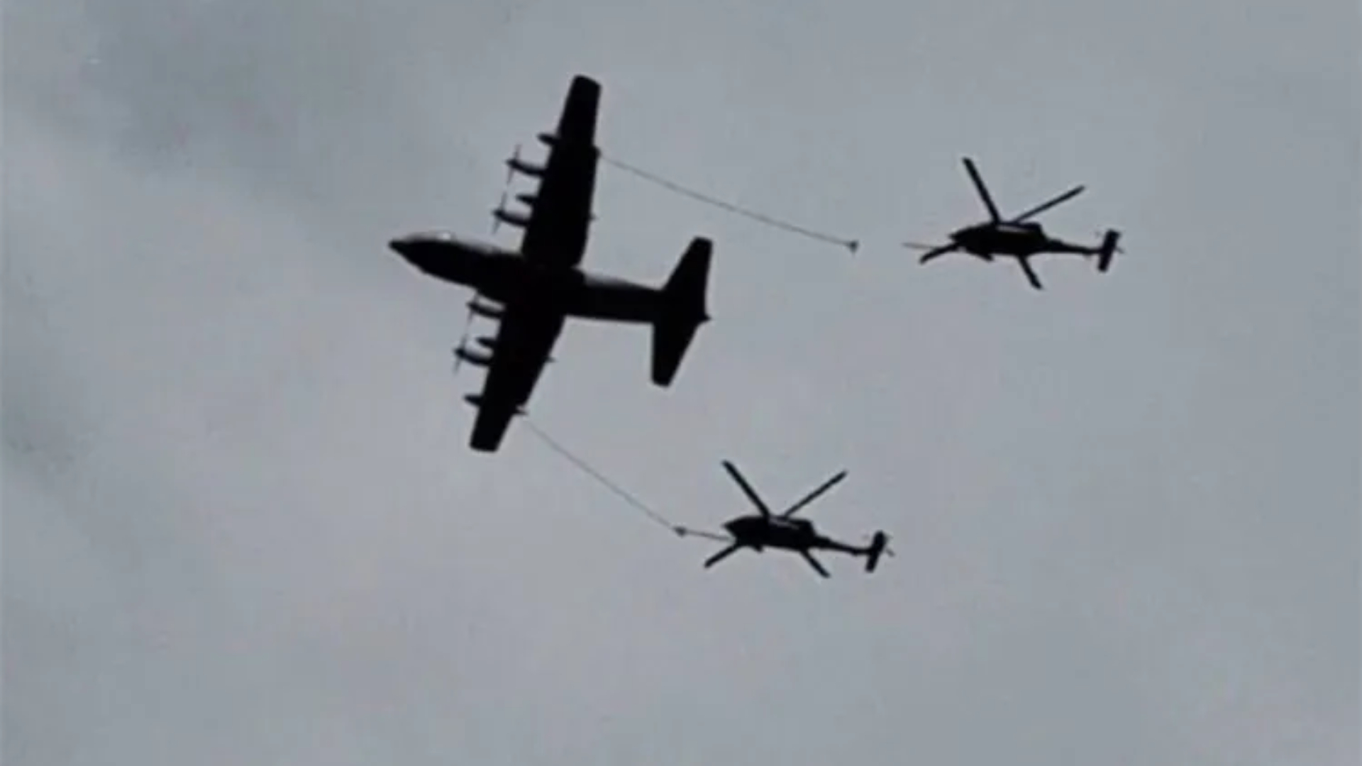 যুক্তরাষ্ট্রের দুটি সি-১৩০ বিমান ও দুটি ব্ল্যাক হক হেলিকপ্টার ধ্বংস করা হয়েছে: আইআরজিসি