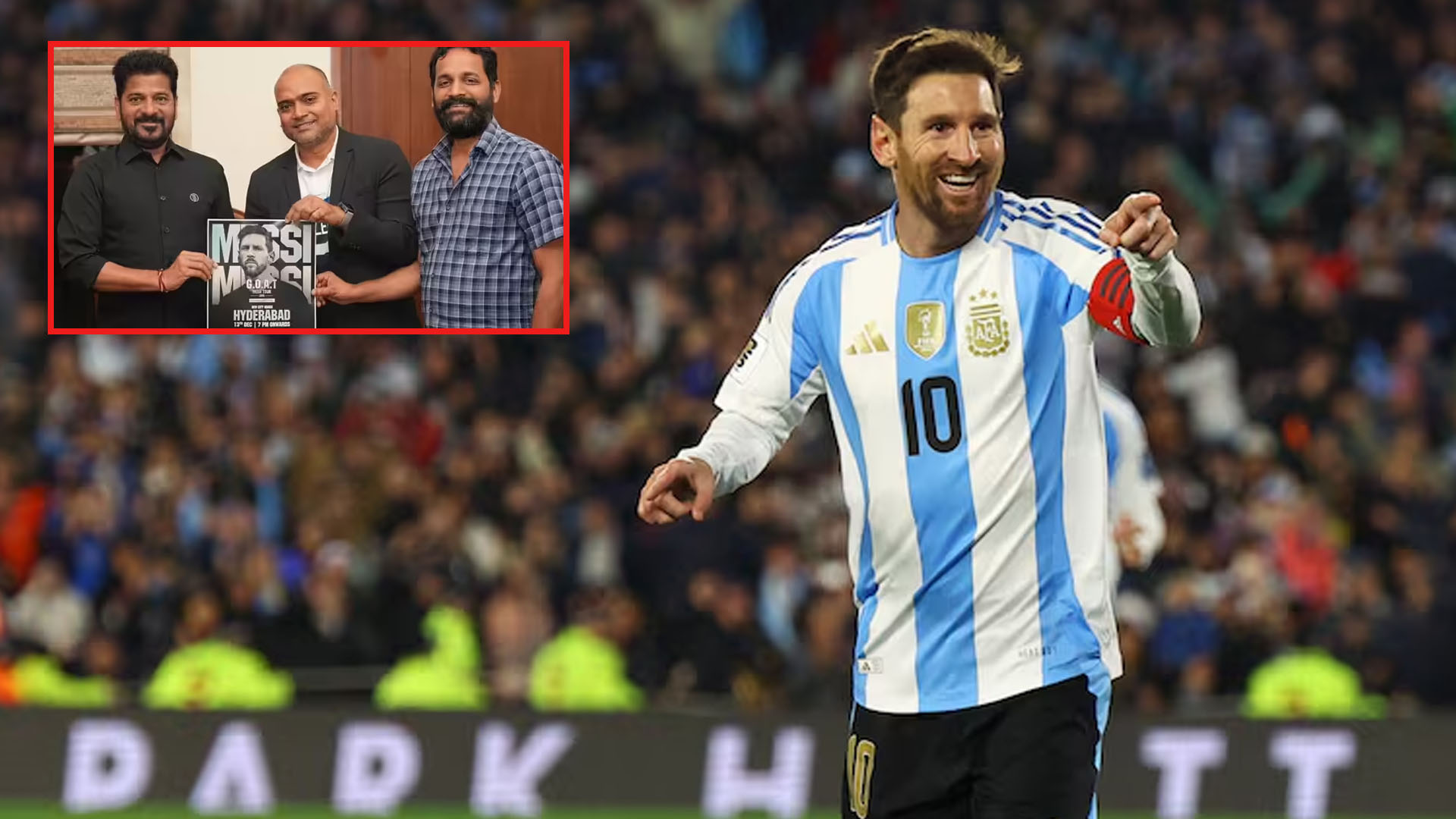 আগামী মাসে ভারত আসছেন মেসি, নিশ্চিত করলেন তেলেঙ্গানার মুখ্যমন্ত্রী