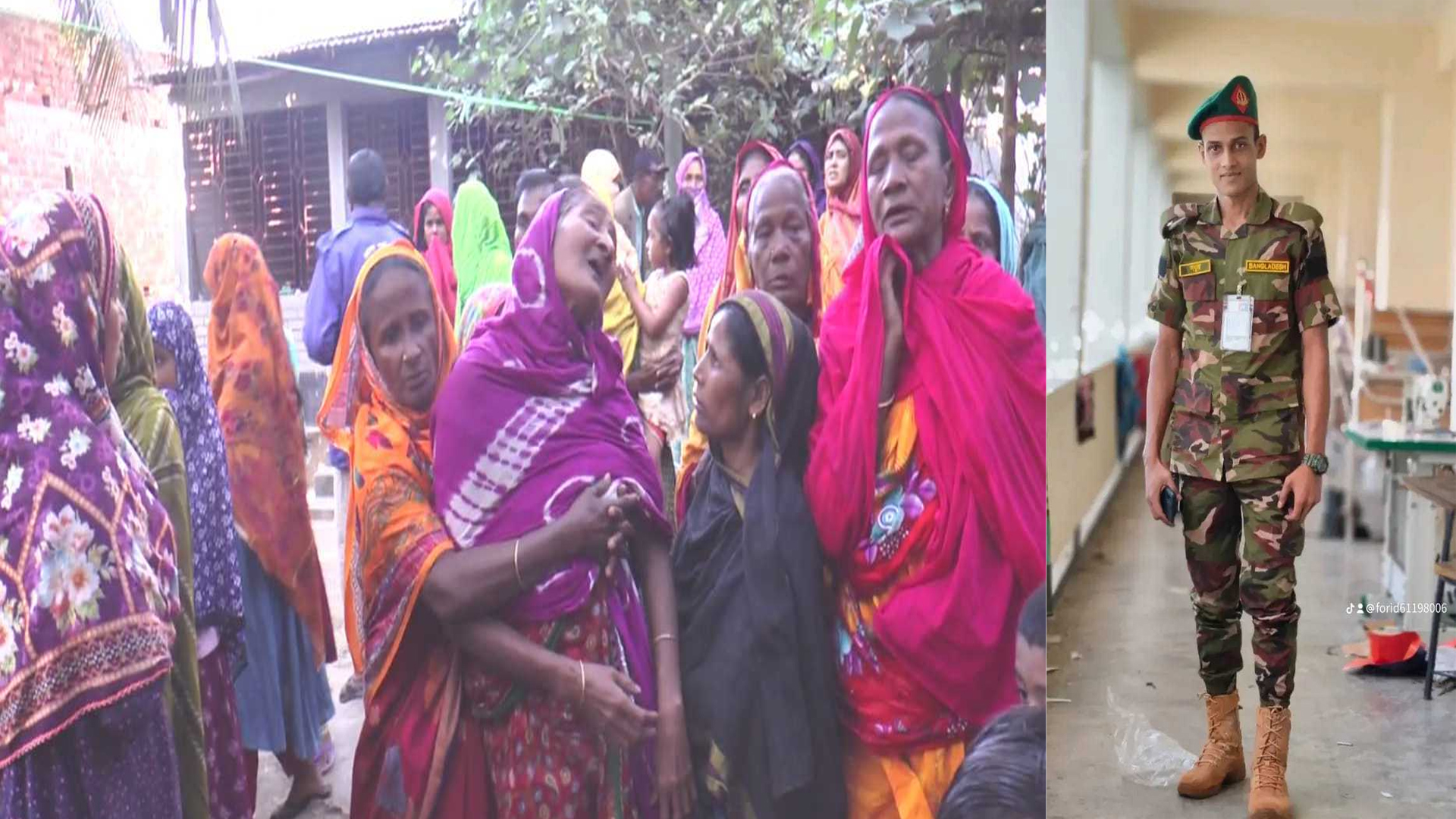 জাতিসংঘের ঘাঁটিতে সন্ত্রাসী হামলায় নিহত সবুজের পরিবারে মাতম