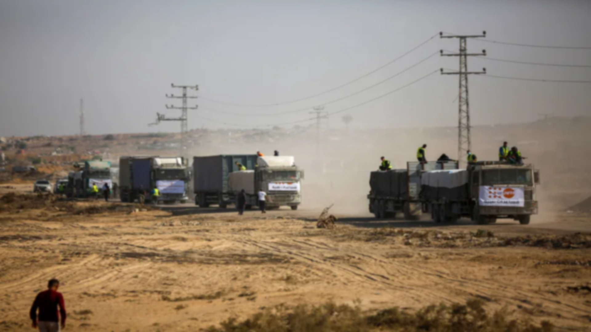 গাজায় ত্রাণবাহী ট্রাক লুট করার মার্কিন অভিযোগ প্রত্যাখ্যান হামাসের