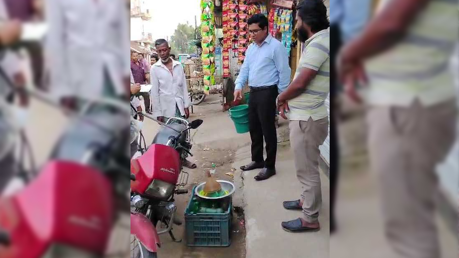 পাম্প থেকে পেট্রোল কিনে খোলাবাজারে বেশি দামে বিক্রি, নেত্রকোনায় যুবককে জরিমানা