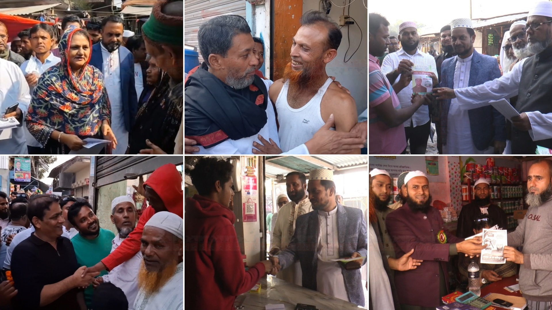 নির্বাচনের হাওয়ায় সরগরম মাদারীপুর, ভোটারদের দ্বারে দ্বারে ছুটছেন প্রার্থীরা