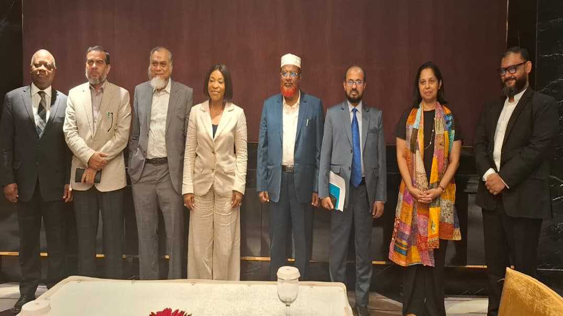 কমনওয়েলথ প্রতিনিধি দলের সদস্যদের সঙ্গে জামায়াত নেতাদের বৈঠক