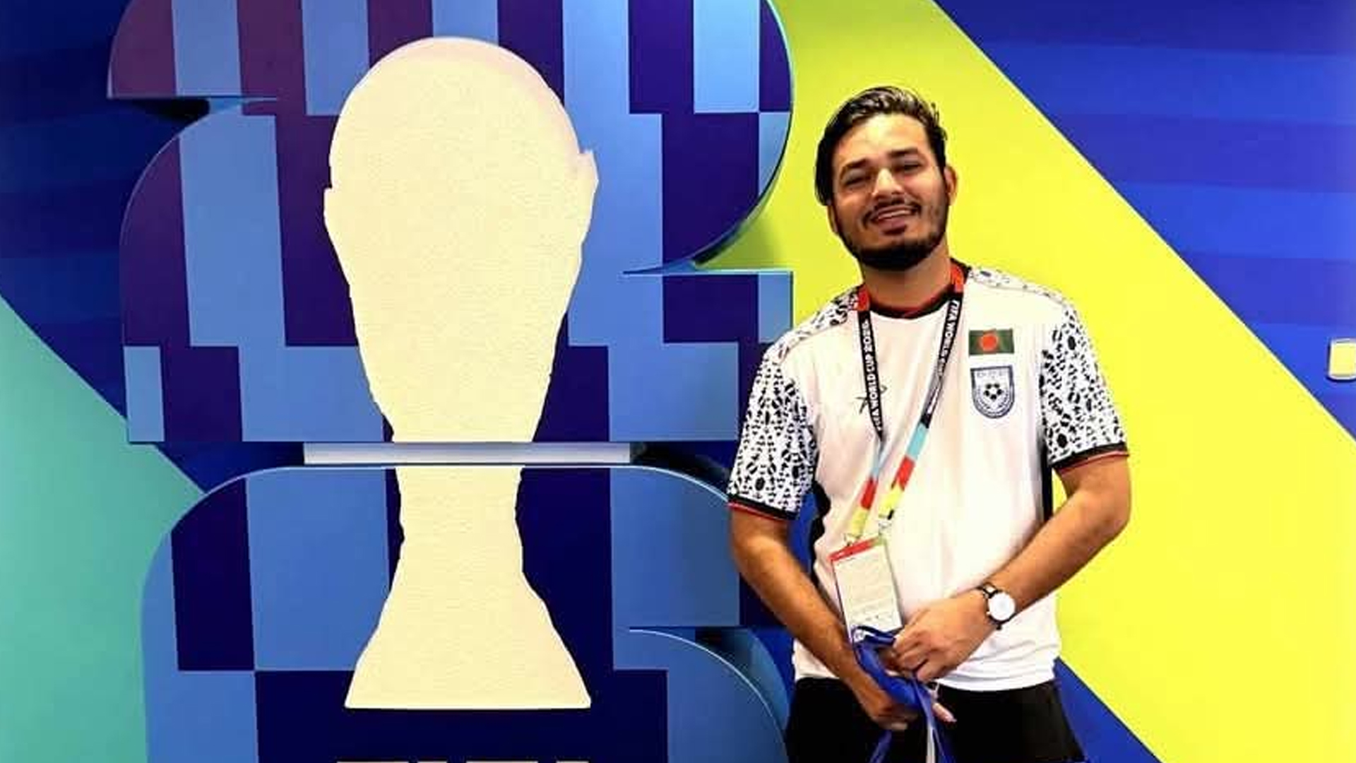 বিশ্বকাপে কাতার প্রবাসী আবজল আহমেদ: যুক্তরাষ্ট্রের স্টেডিয়াম