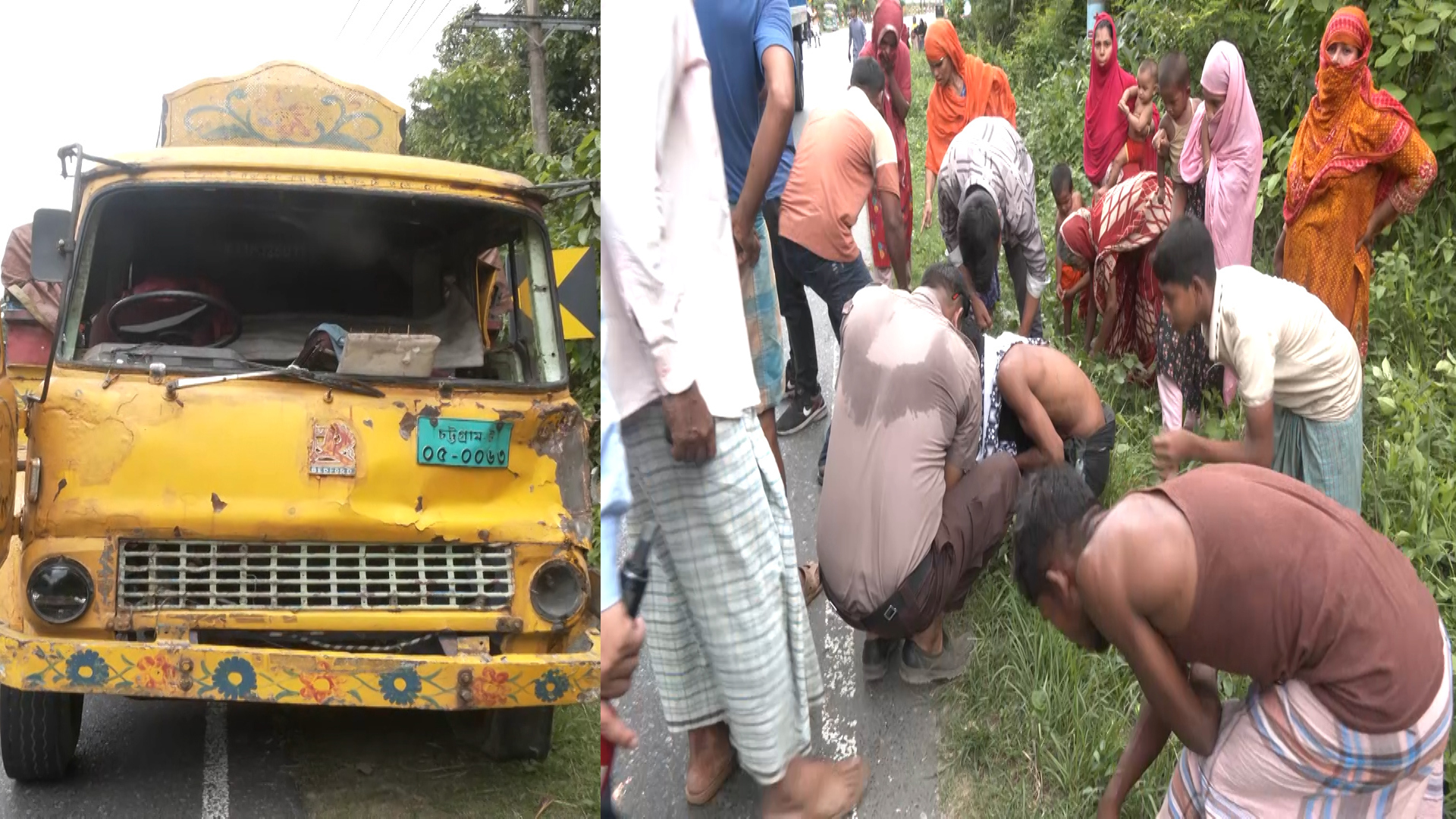 মহাসড়কে প্রাণ গেল যুবকের, ঘটনাস্থলে ইয়াবা কুড়ানোর হিড়িক