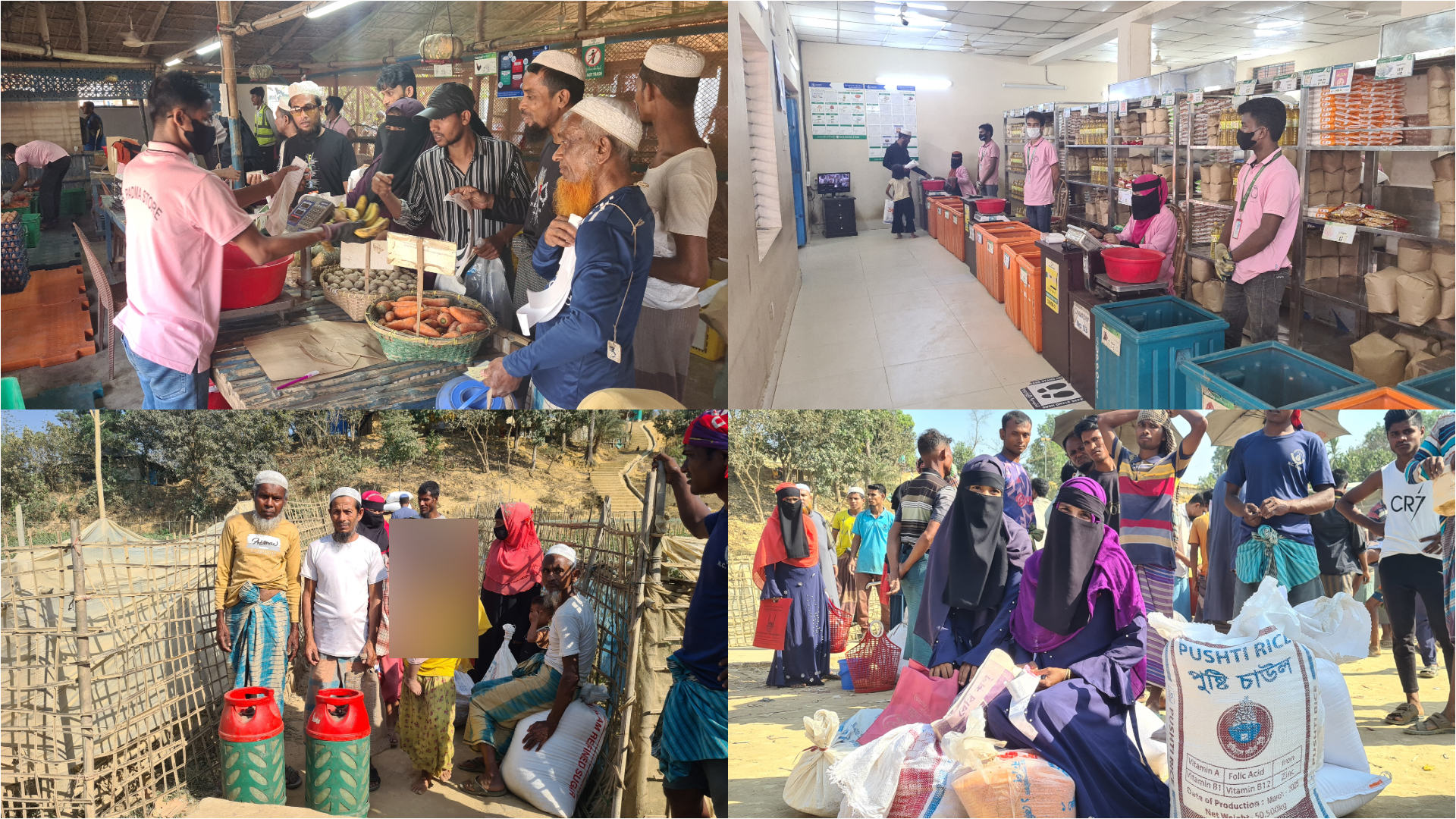 রোহিঙ্গাদের খাদ্য সহায়তায় নতুন নীতিমালা, তিন ক্যাটাগরিতে হবে বিতরণ