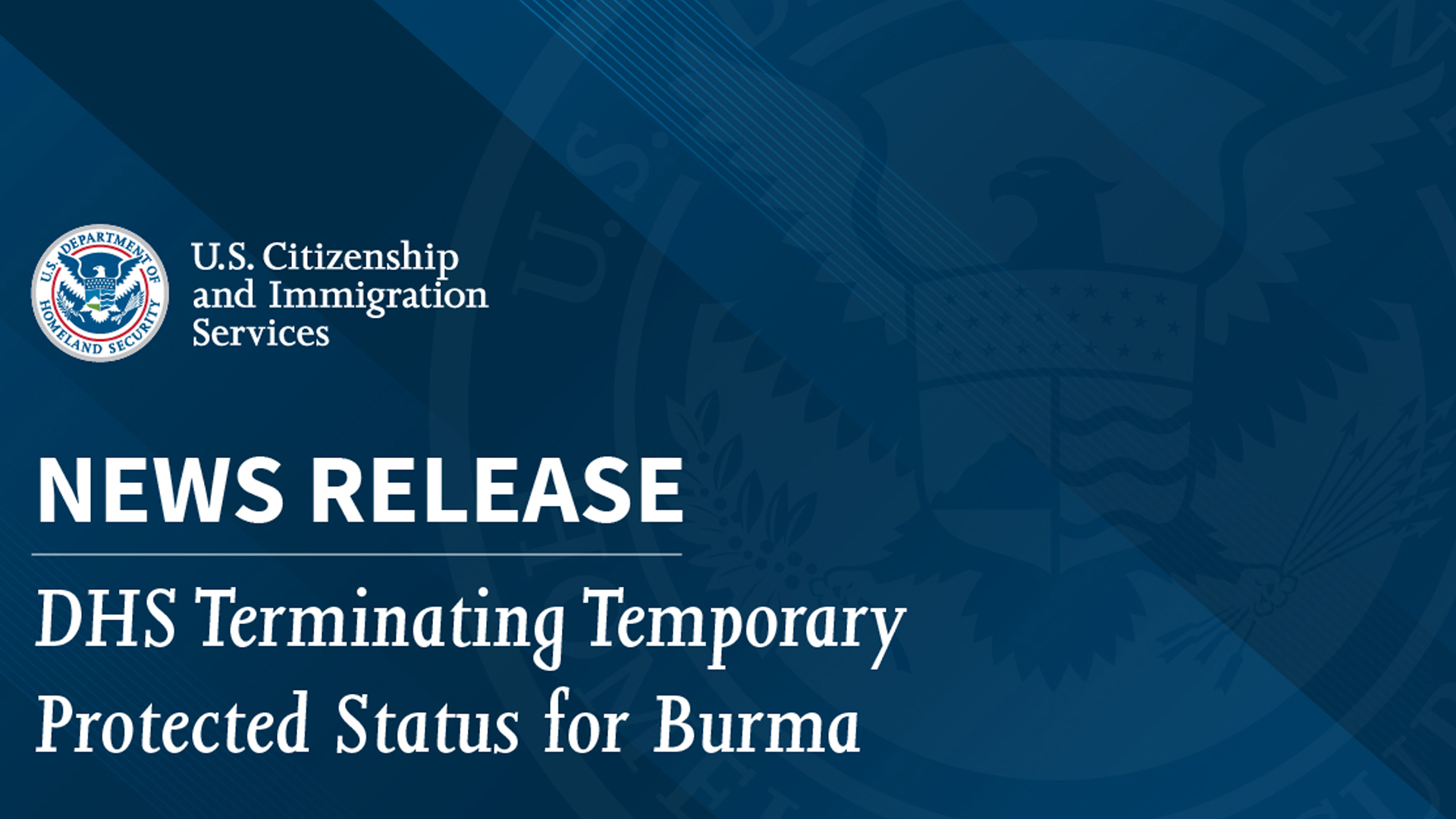 মিয়ানমারের নাগরিকদের ‘অস্থায়ী অভিবাসন সুবিধা’ বাতিল করছে যুক্তরাষ্ট্র