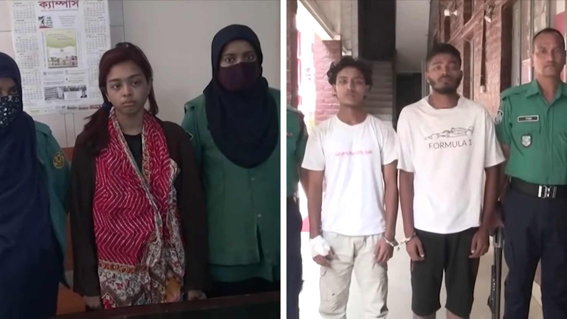 জুবায়েদ হত্যা: জবানবন্দি শেষে কারাগারে মাহির ও বর্ষাসহ ৩ আসামি