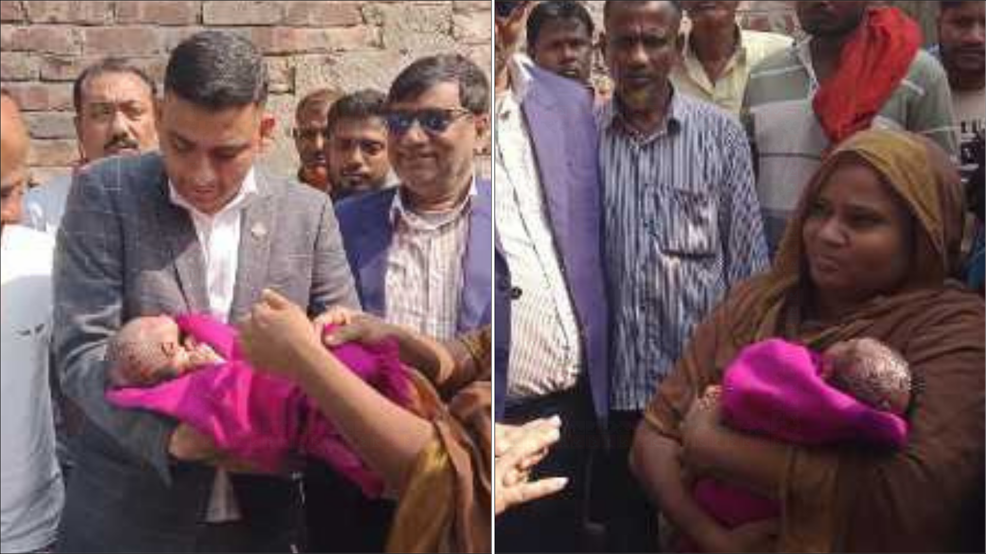 বেনাপোল সীমান্তে ফেলে যাওয়া নবজাতক উদ্ধার