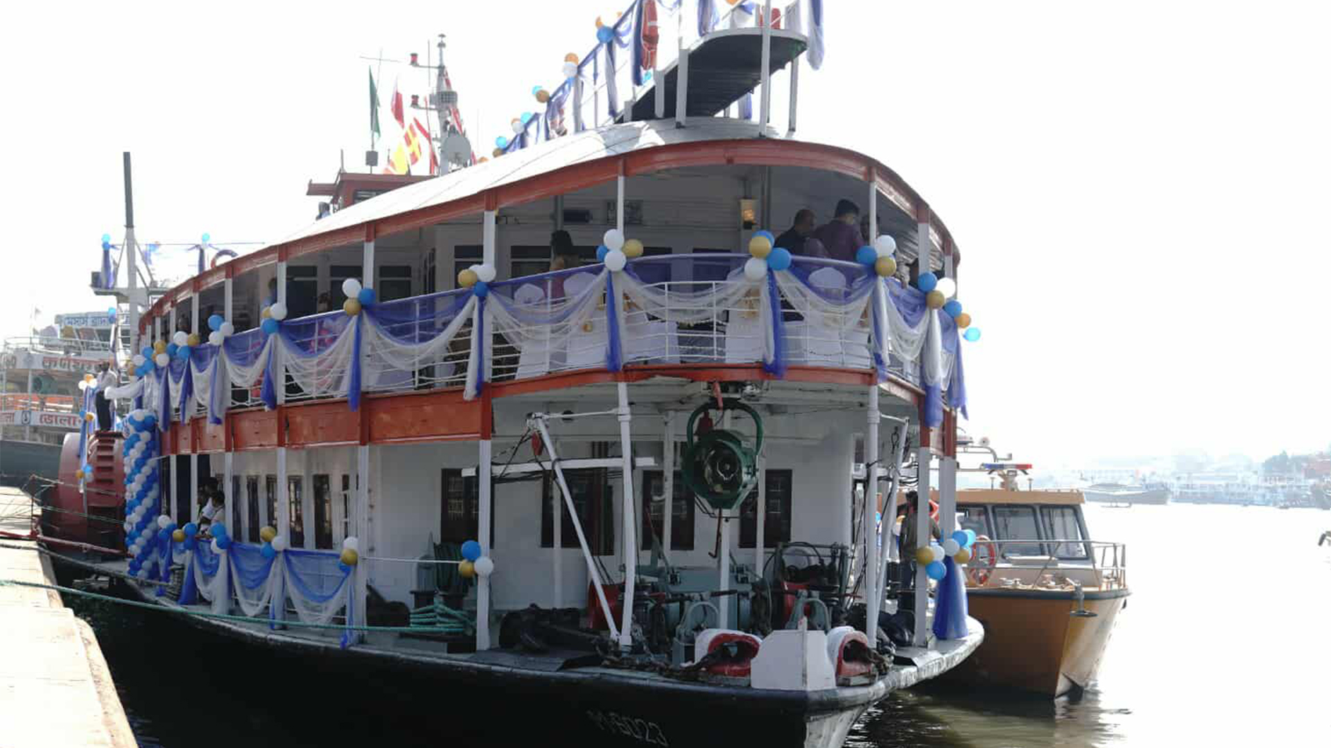 প্যাডেল স্টিমার পি এস মাহসুদ–এর আনুষ্ঠানিক উদ্বোধন