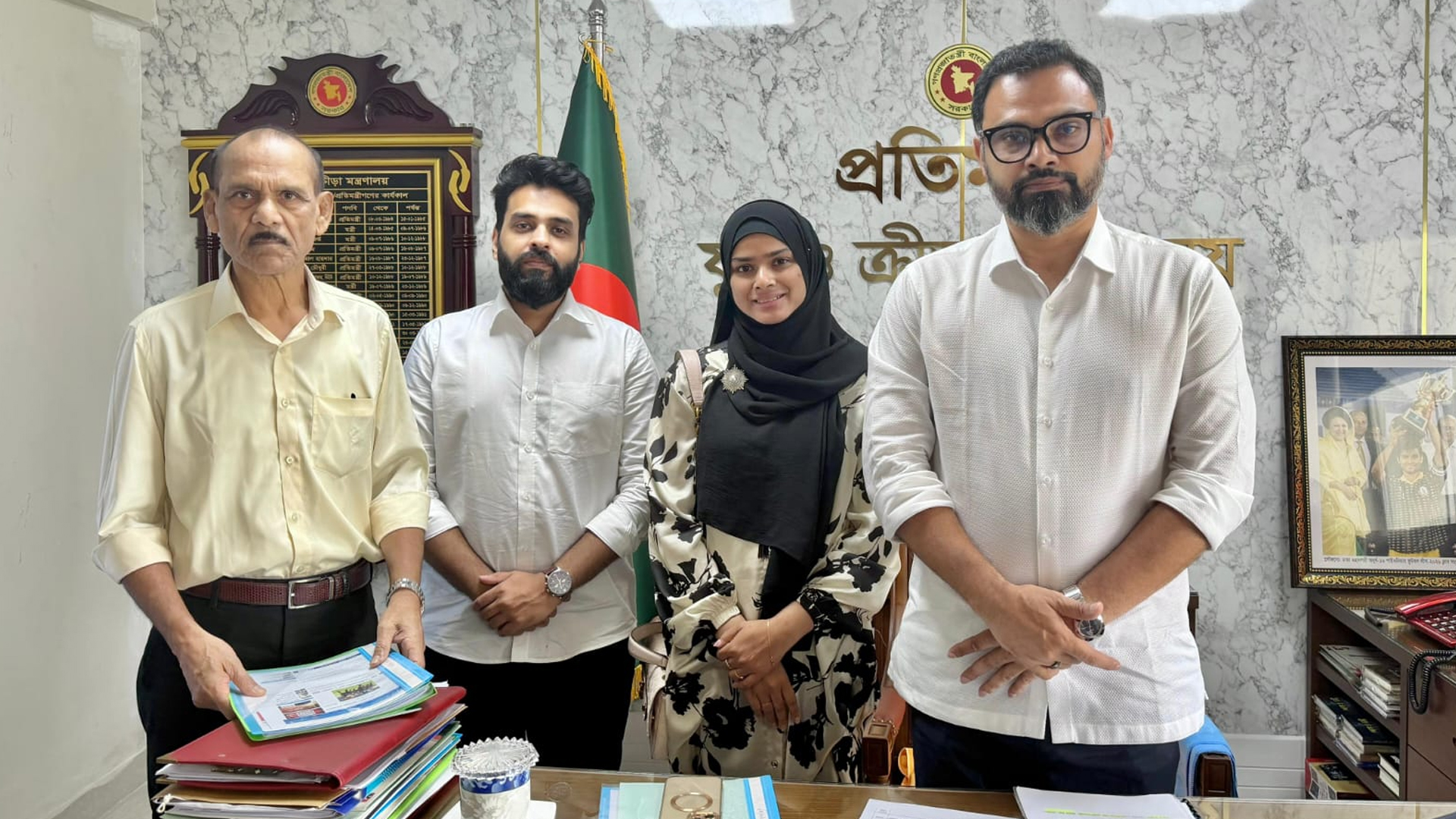 ঘোড়সওয়ারি খেলার উন্নয়নে বড় উদ্যোগ, ক্রীড়া প্রতিমন্ত্রীর সাথে ইকুয়েস্ট্রিয়ান এসোসিয়েশনের বৈঠক