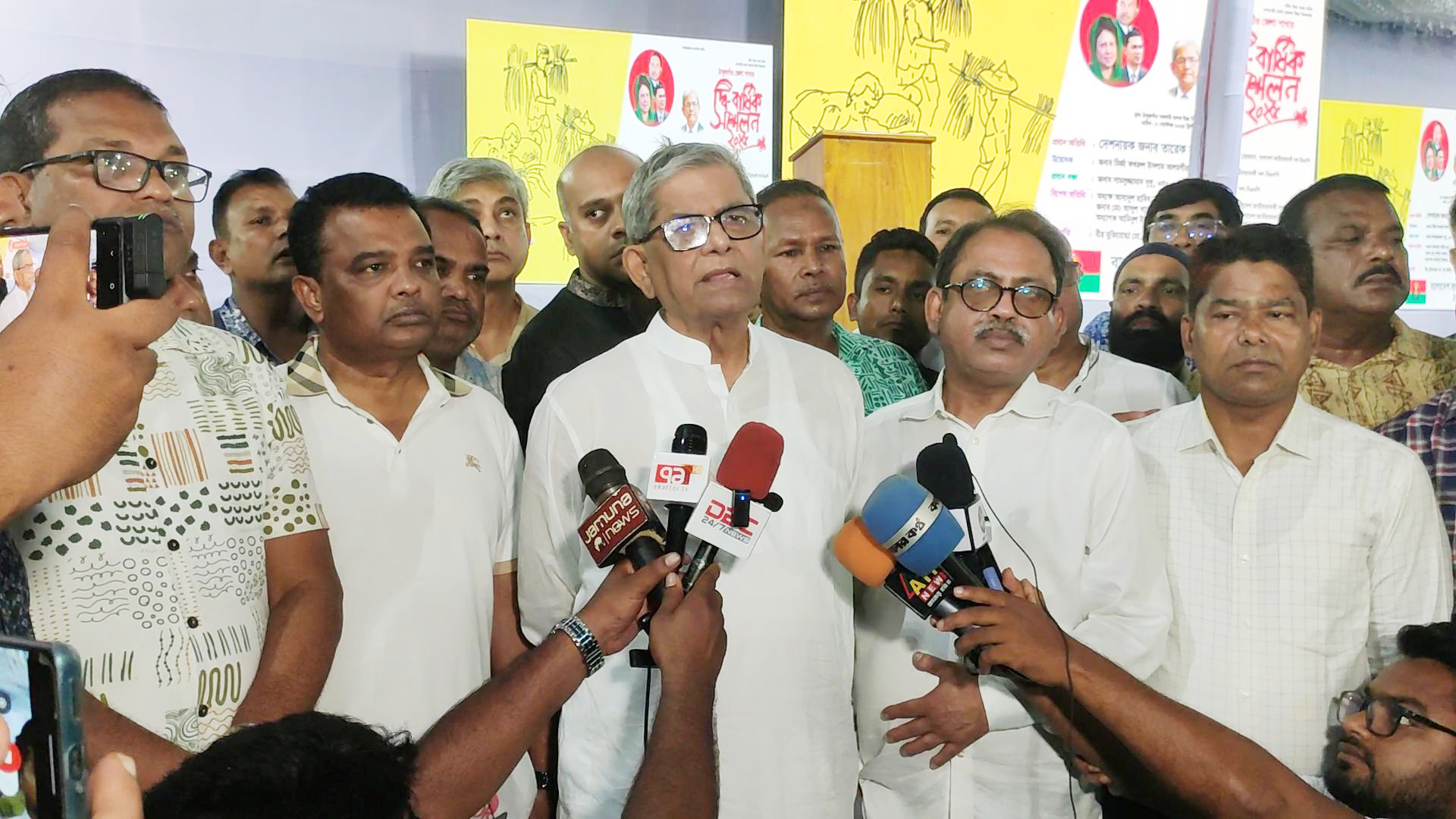 নির্বাচন নিয়ে কিছু ব্যক্তি অযাচিতভাবে শঙ্কা সৃষ্টির চেষ্টা করছেন: ফখরুল