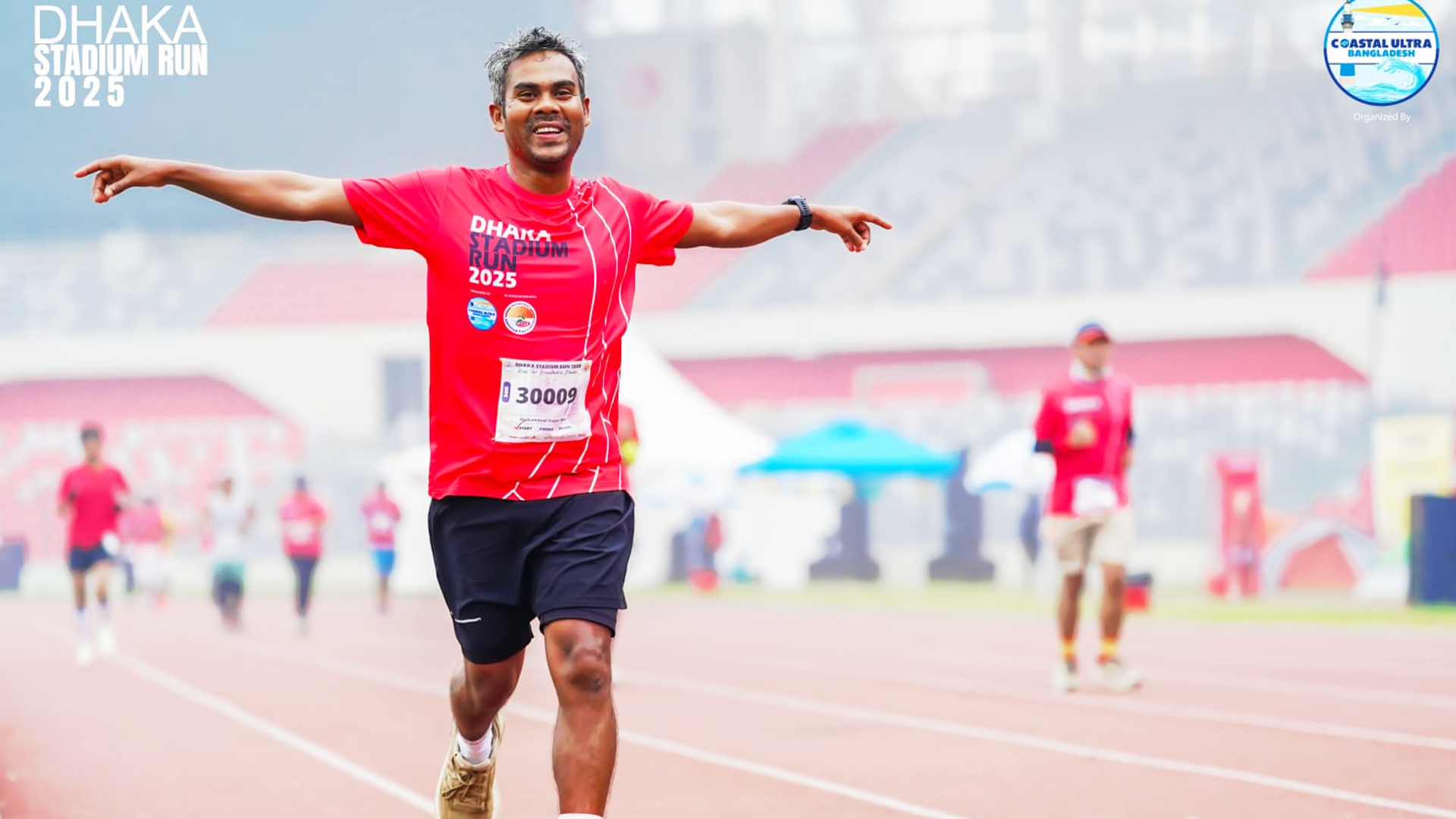 ২৯ ঘণ্টায় ২১৪ কিলোমিটার দৌড়ানো রাজন মিয়ার চোখ এখন ‘আয়রনম্যান মালয়েশিয়া’য়