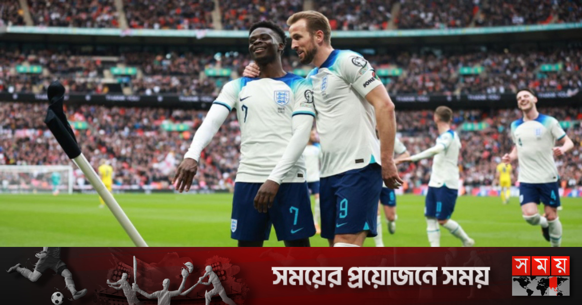 ইউক্রেনকে সহজেই হারাল ইংল্যান্ড | খেলা