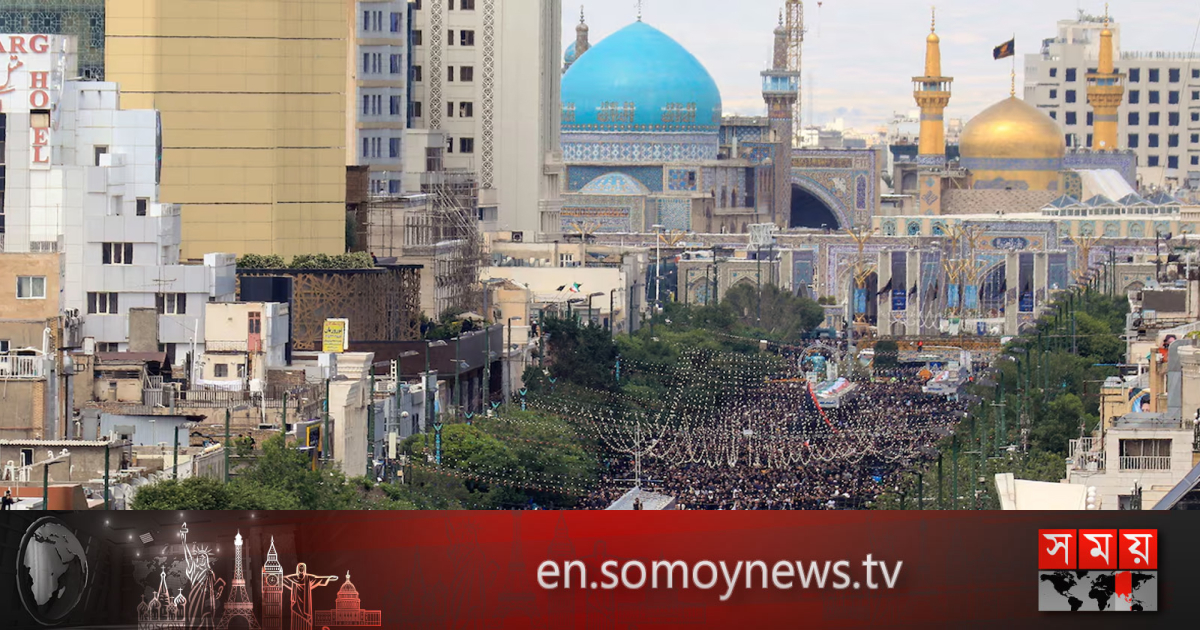 Iran Rashedi Raisi buried in Iran's Mashhad