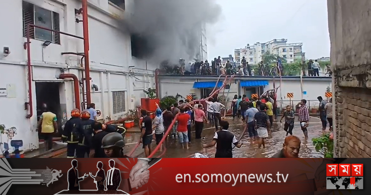 Fire at Ashulia RMG factory